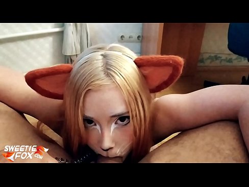 ❤️ Кицунэ заглотить хуй и сперма в рот ❤️ Шлюхи на порно сайте sex-porntube.ru ❌️